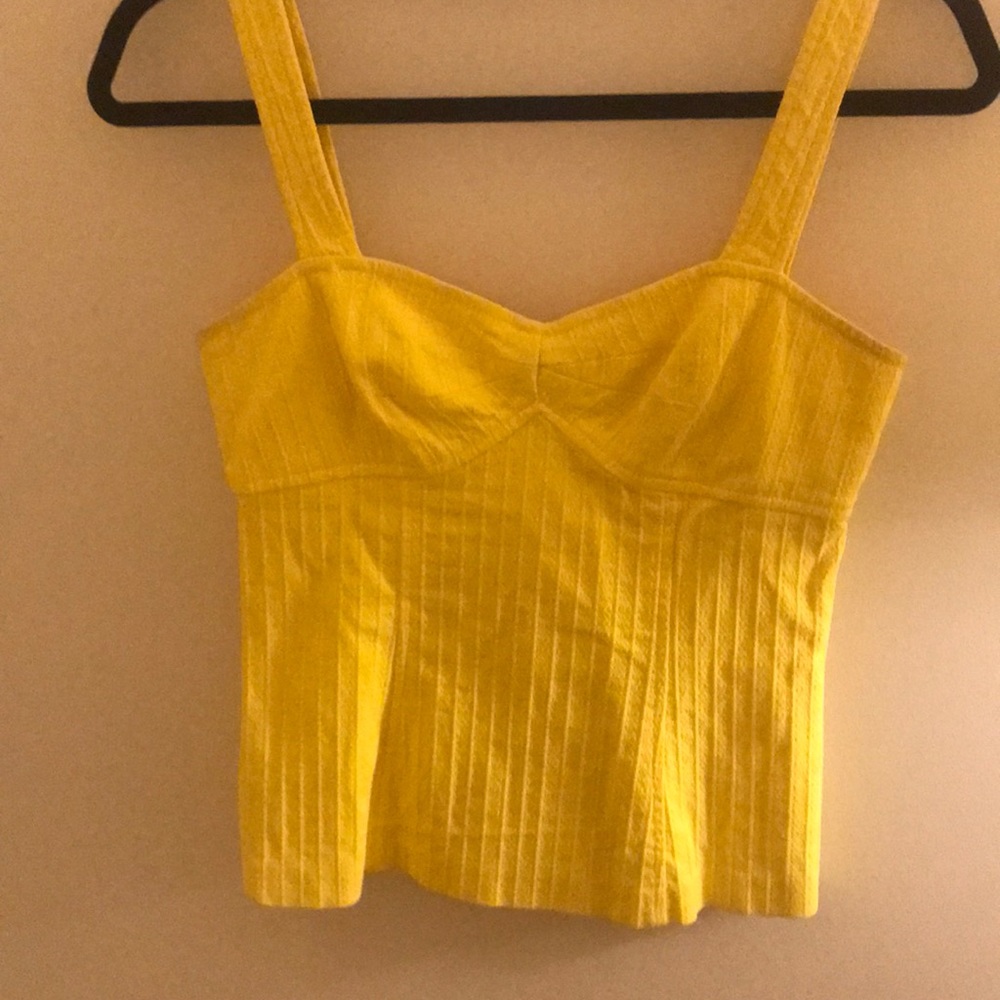 Trina Turk Yellow top